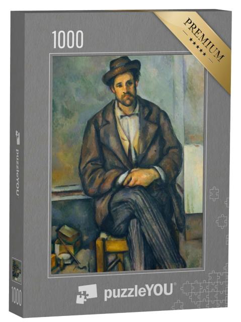 Puzzle 1000 Teile „Paul Cézanne - Sitzender Bauer“