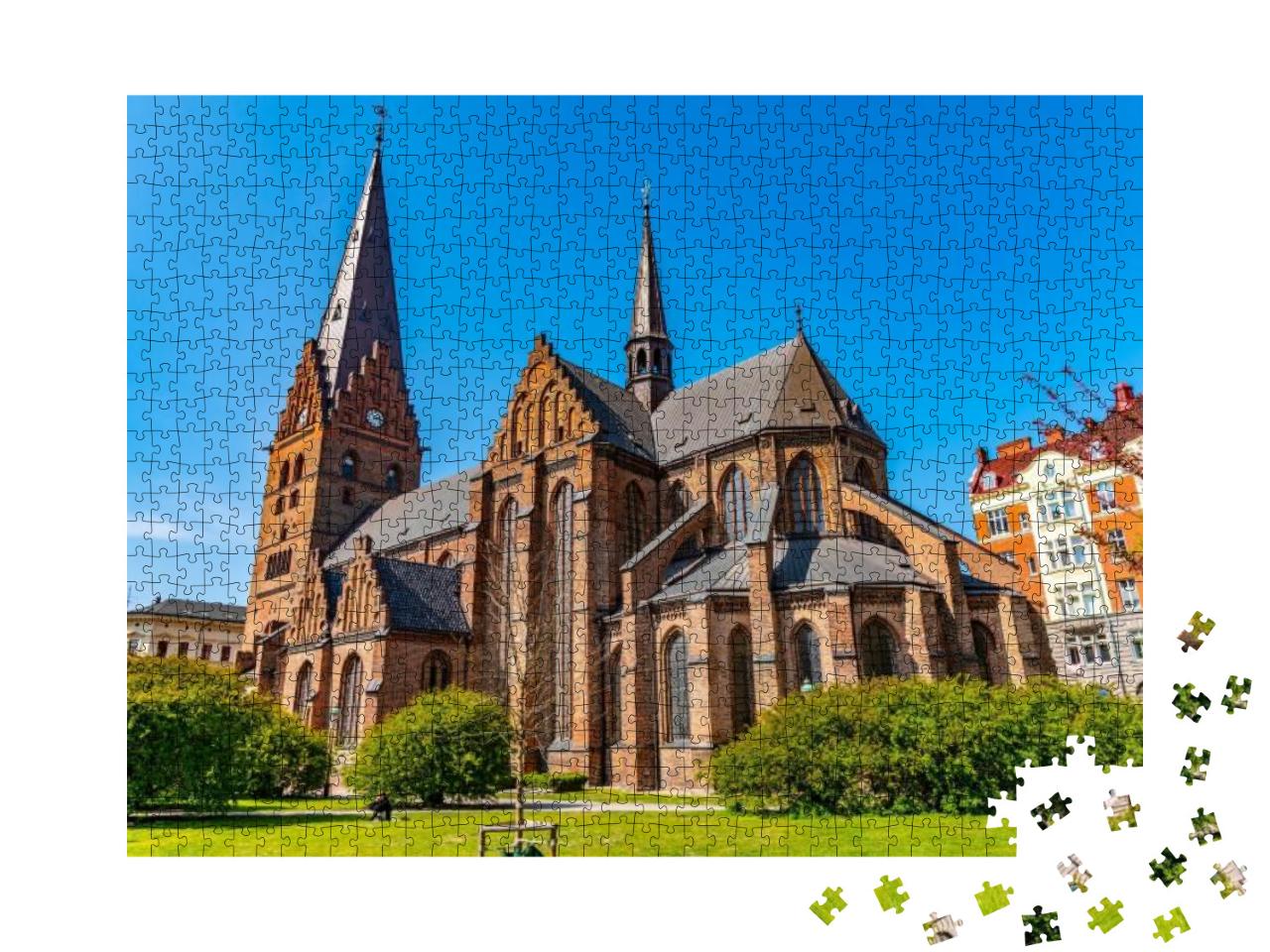 Puzzle 1000 Teile „St. Peter Kirche, Malmö, Schweden“