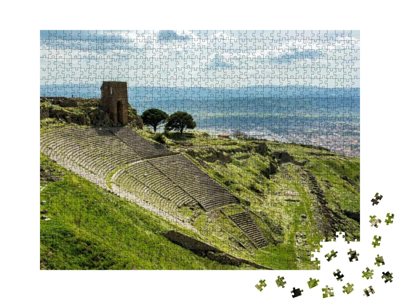 Puzzle 1000 Teile „Pergamon, antike Stadt in der Türkei“