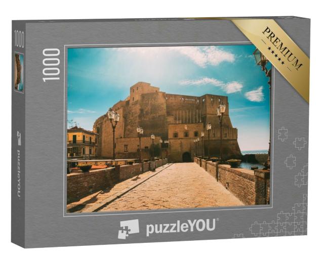 Puzzle 1000 Teile „Castel Dell'ovo, Schloss von Neapel, Italien“