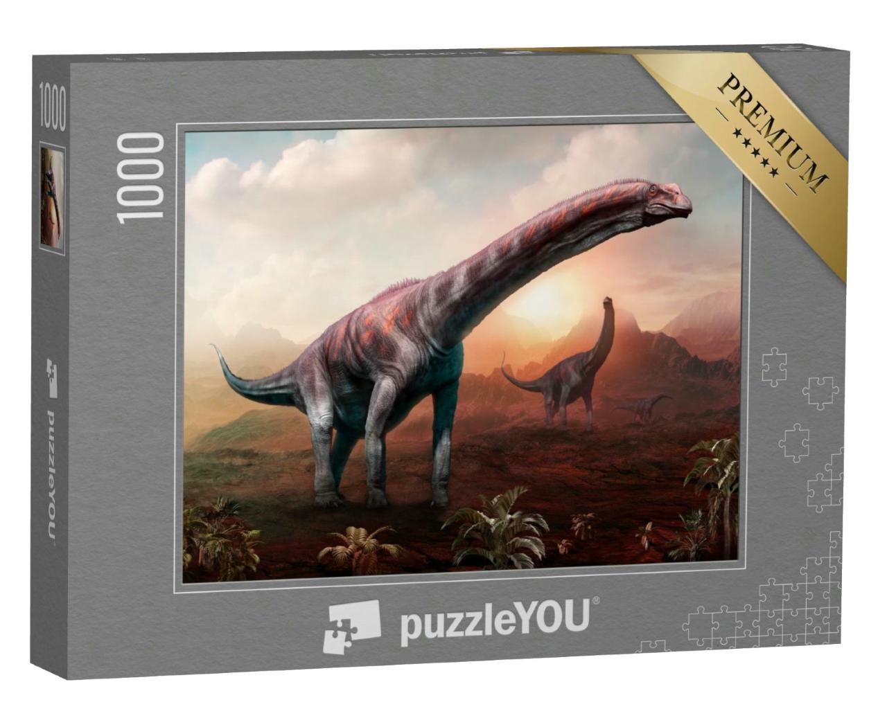 Puzzle 1000 Teile „Argentinosaurus “