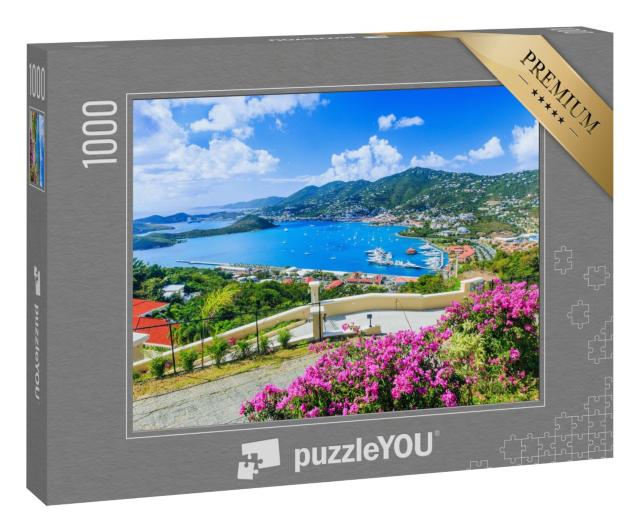 Puzzle 1000 Teile „Die Karibik, St Thomas US Virgin Islands“