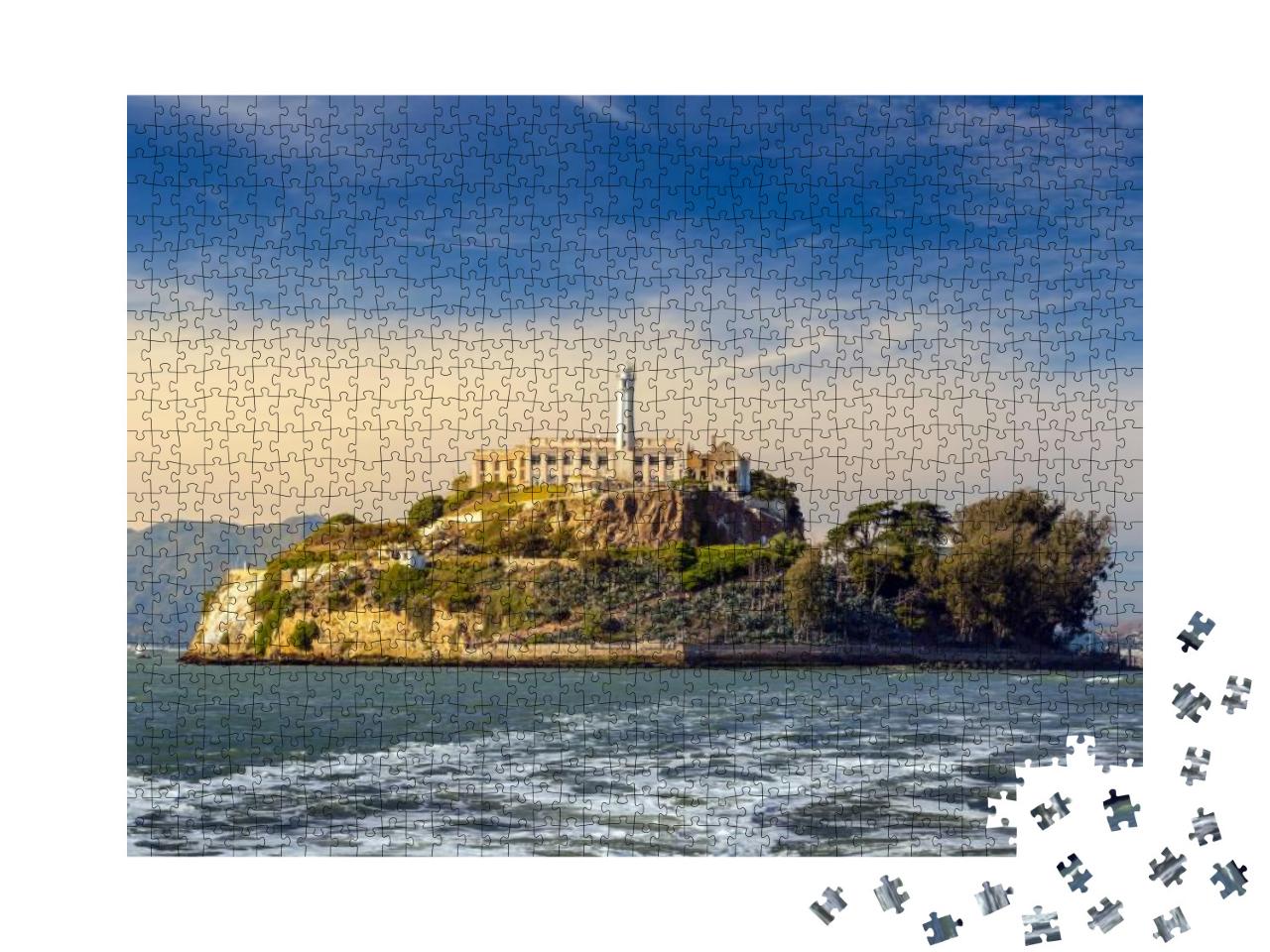 Puzzle 1000 Teile „Alcatraz Island, San Francisco, USA“