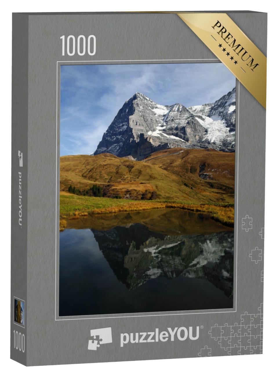 Puzzle 1000 Teile „Eiger, Mönch und Jungfrau: das Dreigestirn der Berner Alpen“