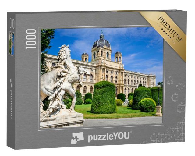 Puzzle 1000 Teile „Naturhistorisches Museum in Wien“