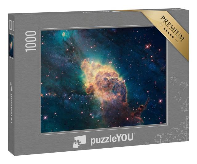 Puzzle 1000 Teile „Milliarden von Galaxien im Universum, abstrakter Weltraum-Hintergrund“