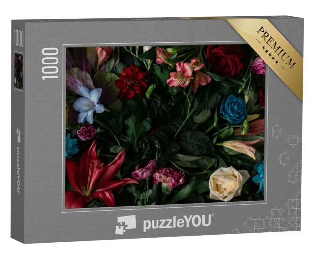 Puzzle 1000 Teile „Bunte Frühlingsblumen “