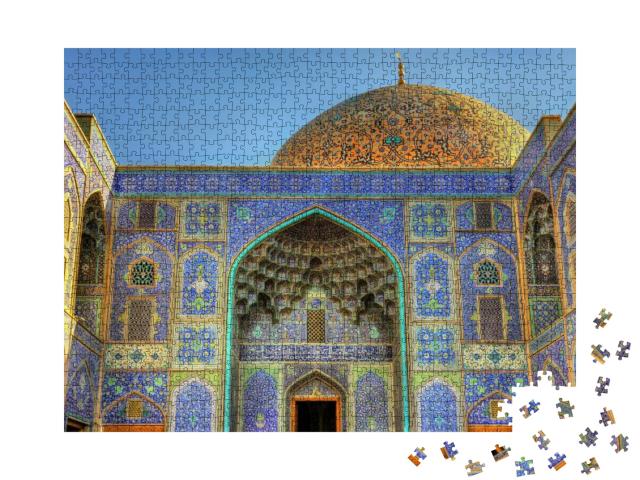 Puzzle 1000 Teile „Scheich-Lotfollah-Moschee, Iran“