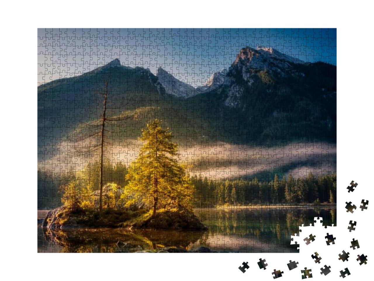 Puzzle 1000 Teile „Der Hintersee, Berchtesgaden“