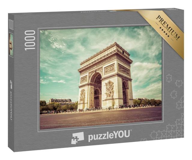 Puzzle 1000 Teile „Paris - Arc de Triomphe“