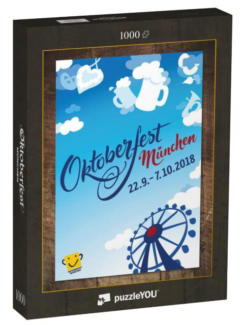 Puzzle 1000 Teile „OKTOBERFEST™ 2018 JAHRESMOTIV“