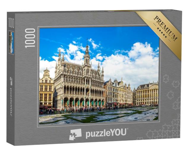 Puzzle 1000 Teile „Der Grand Place in Brüssel, Belgien“