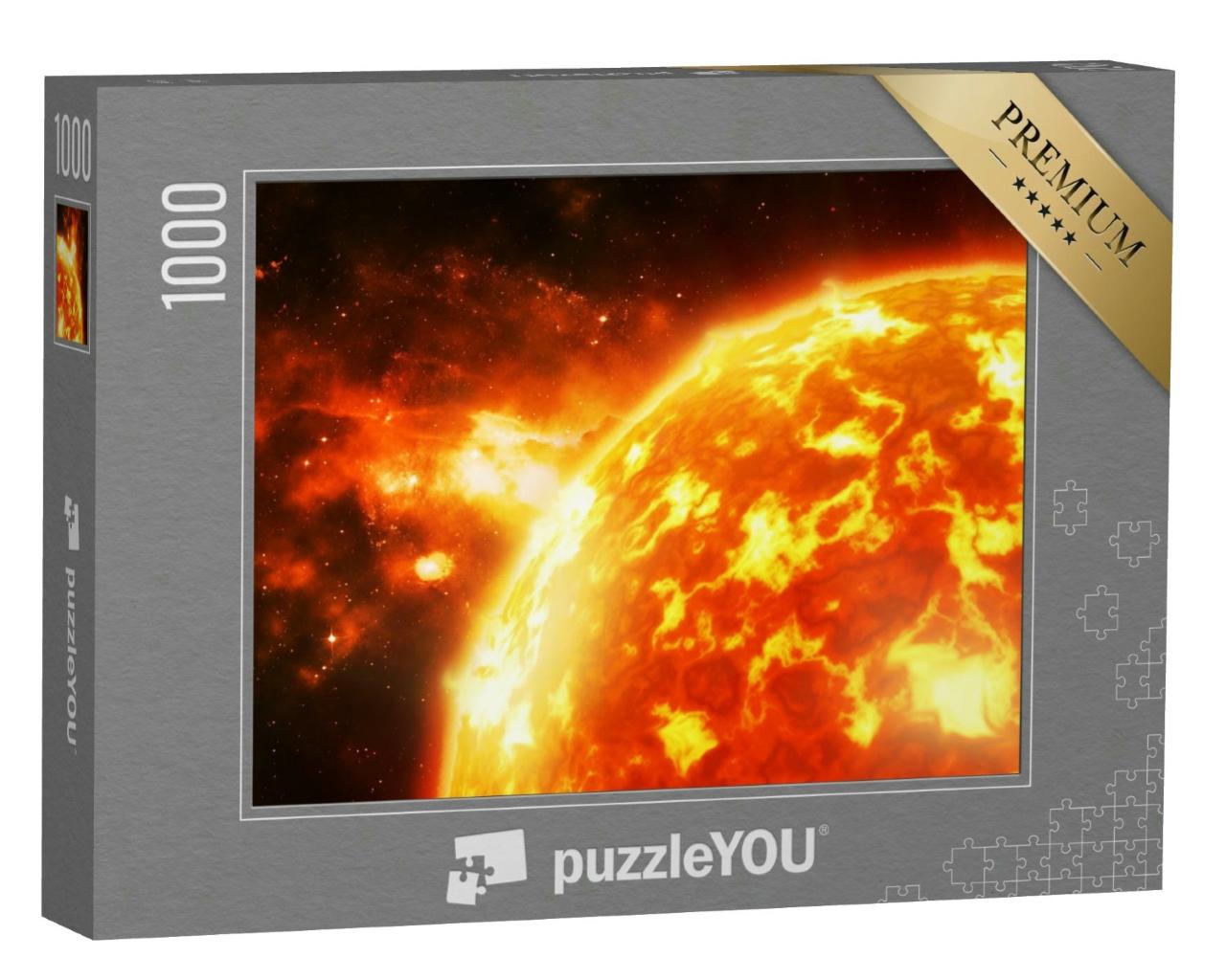 Puzzle 1000 Teile „Sonne, NASA“