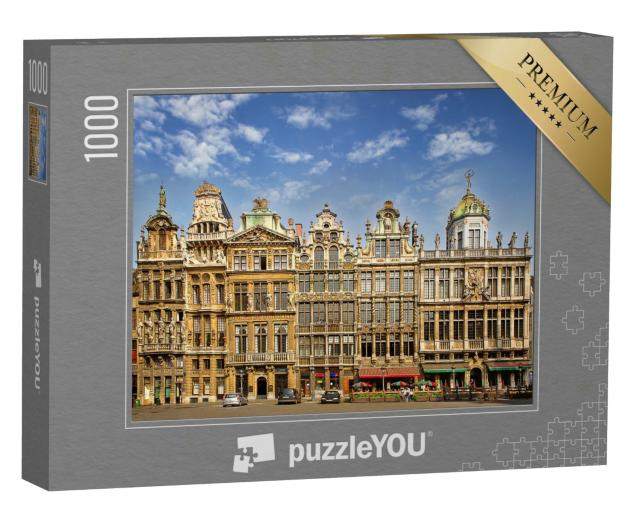 Puzzle 1000 Teile „Der Hauptplatz von Brüssel, Belgien, UNESCO-Welterbestätte“