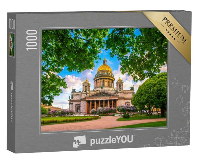 Puzzle 1000 Teile „Sommer über Sankt Petersburg und seinen Museen, Russland“