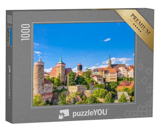 Puzzle 1000 Teile „Historische Altstadt von Bautzen in Sachsen, Deutschland“