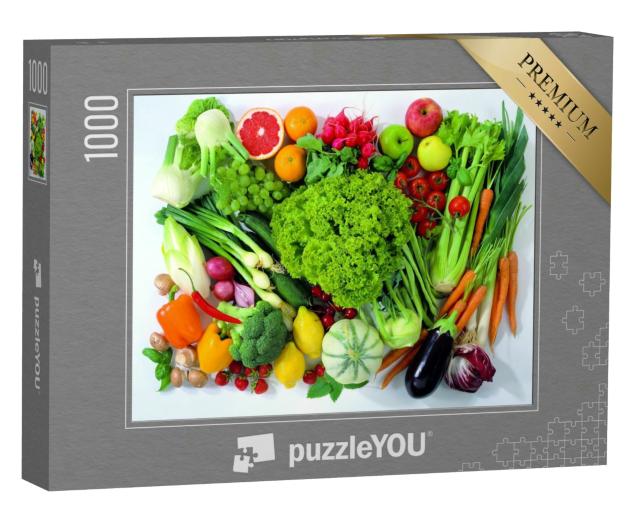 Puzzle 1000 Teile „Gemüseplatte“