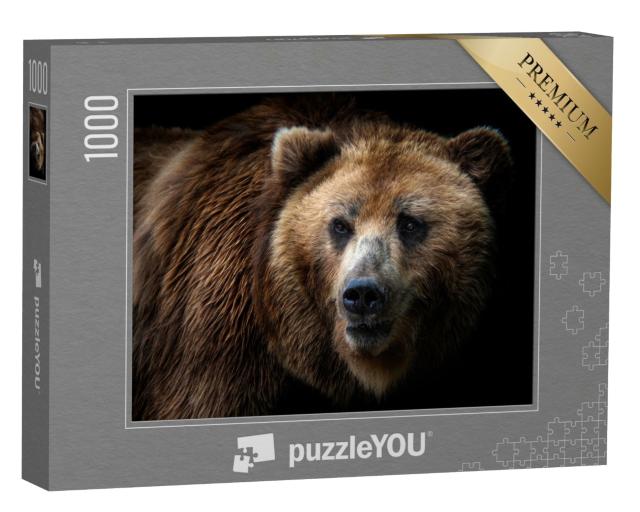 Puzzle 1000 Teile „Ein Kamtschatka-Bär  “