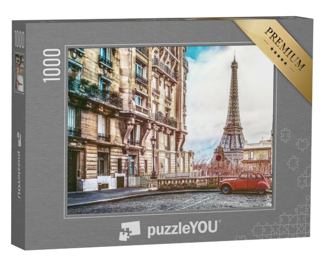 Puzzle 1000 Teile „Kleine Straße in Paris“
