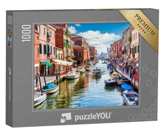 Puzzle 1000 Teile „Malerische Insel Murano in Venedig, Italien“