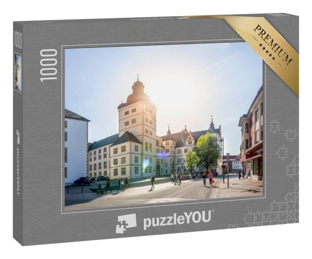 Puzzle 1000 Teile „Altstadt von Paderborn, Deutschland“