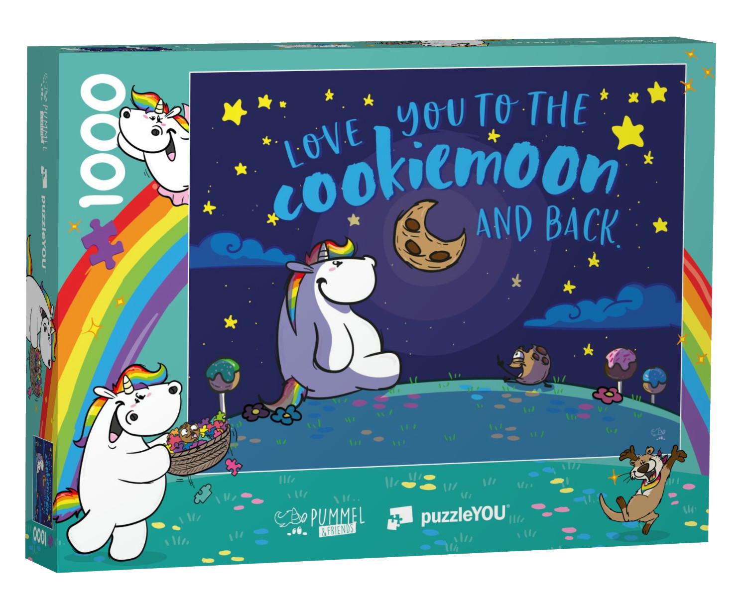 1000 Teile Puzzle Für Erwachsene Pummel \u0026 Friends Puzzle 1000 Teile -  Grummeleinhorn Glitternacht Pummel Einhorn Puzzle, image size:1500x1200