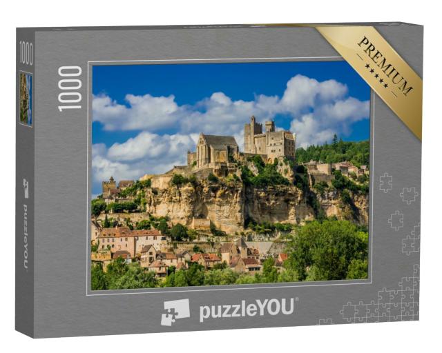 Puzzle 1000 Teile „Schloss Dordogne, Perigord, Frankreich“