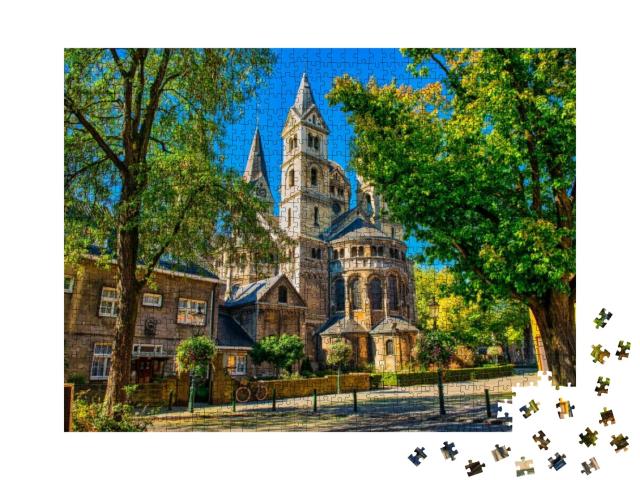 Puzzle 1000 Teile „Münster in Roermond, Niederlande“