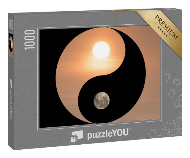 Puzzle 1000 Teile „Symbol für Yin und Yang“