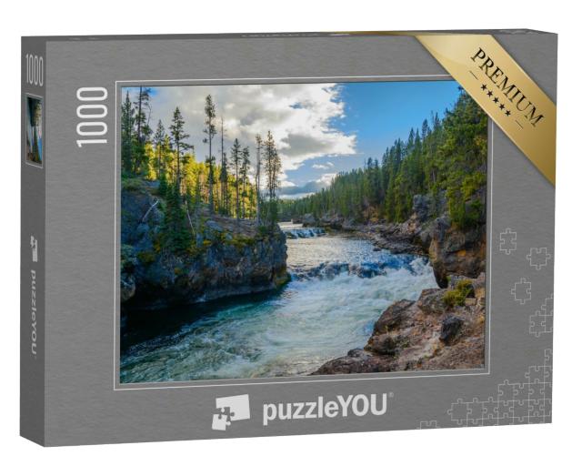 Puzzle 1000 Teile „Yellowstone National Park, Wyoming, USA“