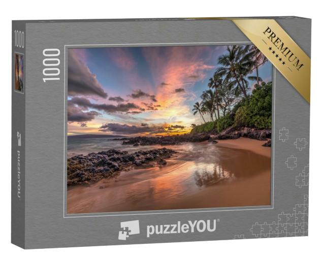 Puzzle 1000 Teile „Verzauberter hawaiianischer Sonnenuntergang“