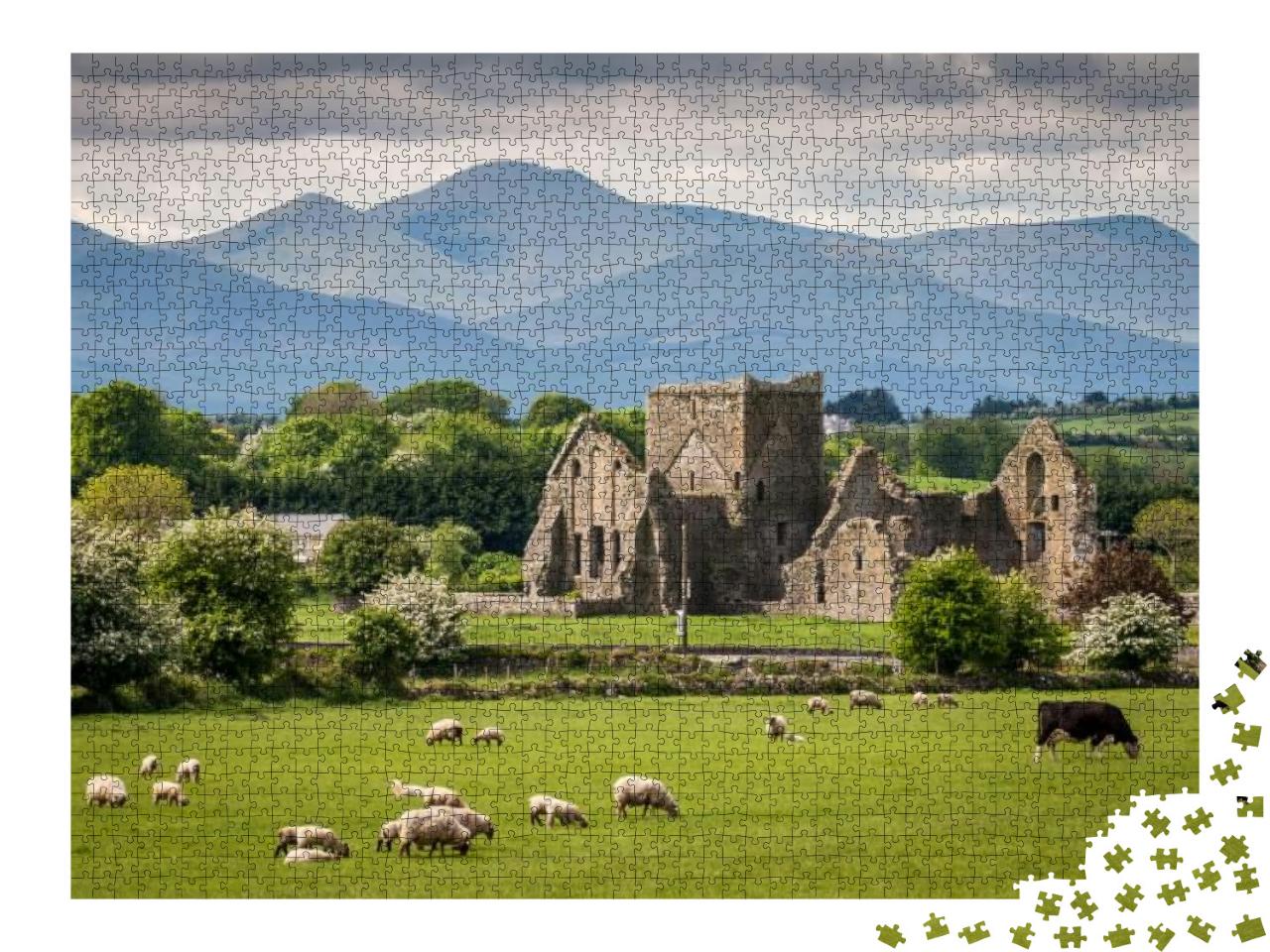 Puzzle 2000 Teile „Idyllische irische Landschaft“