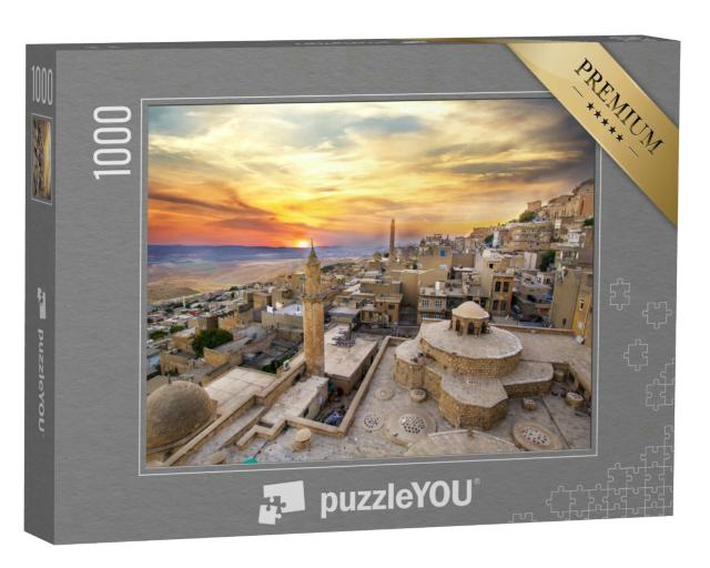 Puzzle 1000 Teile „Die Minarette von Mardin, Türkei“