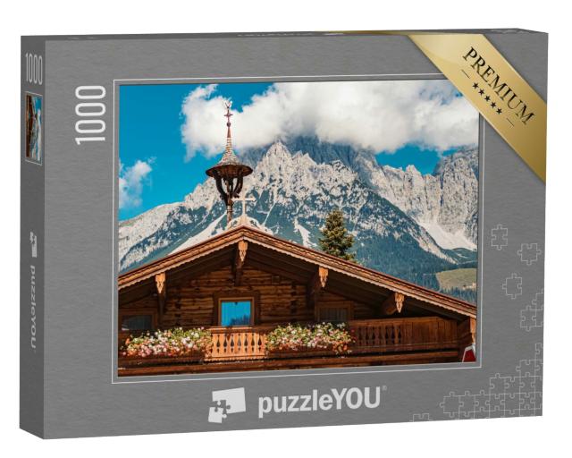 Puzzle 1000 Teile „Ellmau am Wilden Kaiser, Tirol, Österreich“