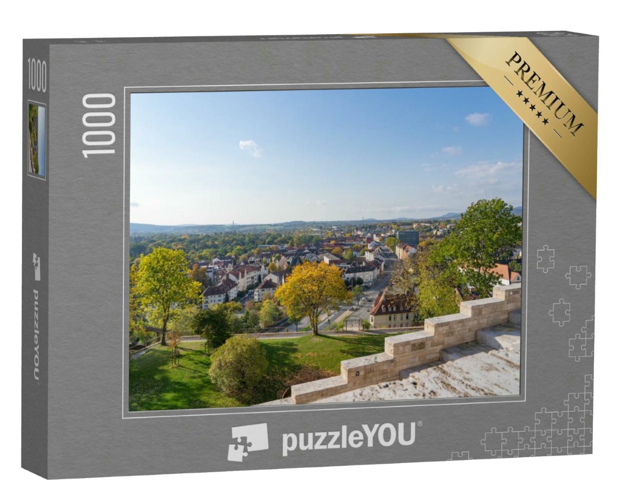 Puzzle 1000 Teile „Blick auf die Stadt Kassel, Deutschland“