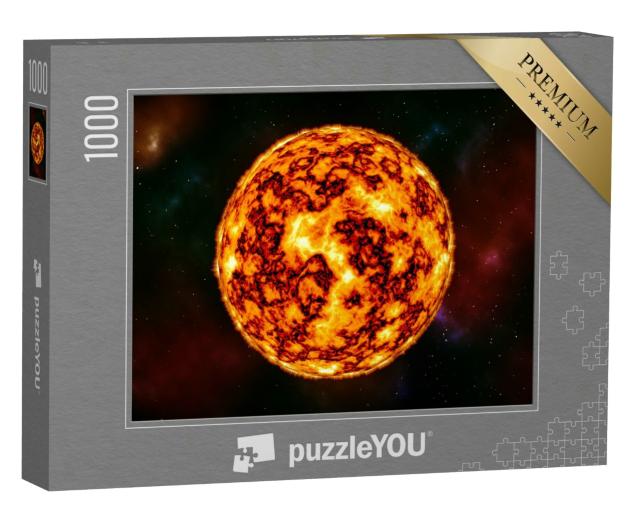 Puzzle 1000 Teile „Sonne im Weltraum “