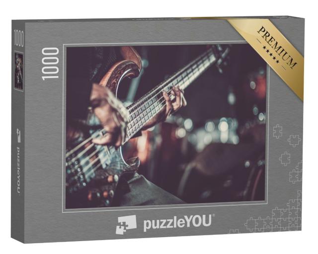 Puzzle 1000 Teile „Spiel mit der E-Gitarre“