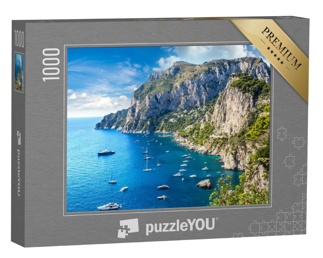Puzzle 1000 Teile „Sommerliches Capri, Italien“
