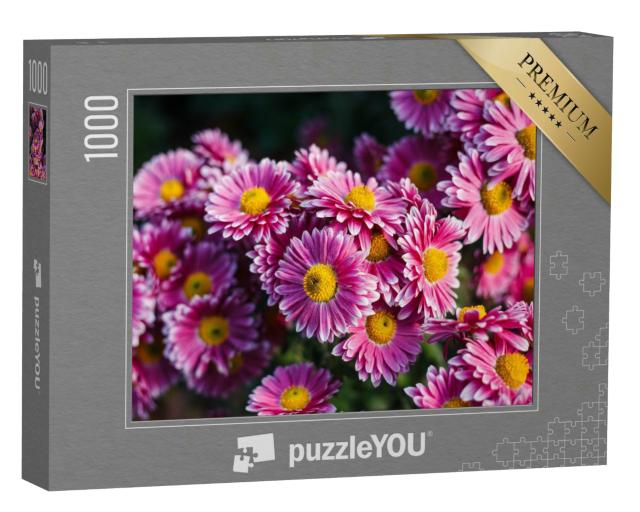 Puzzle 1000 Teile „Chrysanthemen im Herbst“
