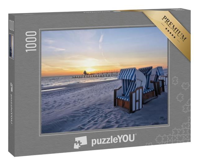 Puzzle 1000 Teile „Strand des Ostseebades Zingst“