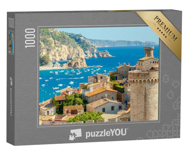 Puzzle 1000 Teile „Tossa de Mar, Costa Brava, Spanien“