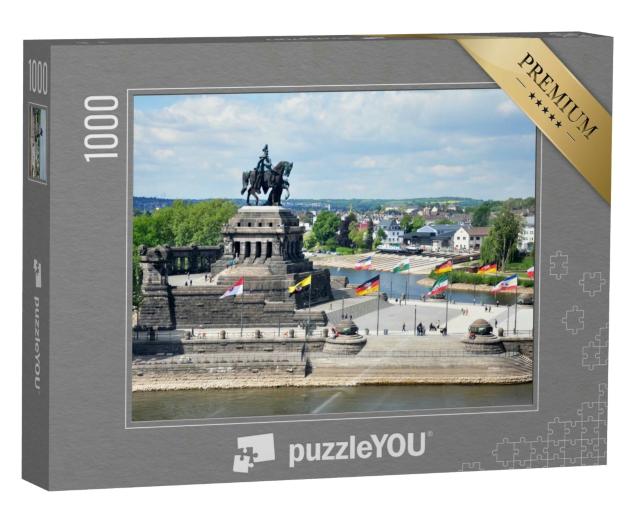Puzzle 1000 Teile „Koblenz: Stadt, Deutschland, Rheinland-Pfalz“
