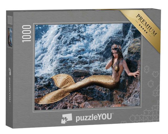 Puzzle 1000 Teile „Verführerische Göttin des Meeres“