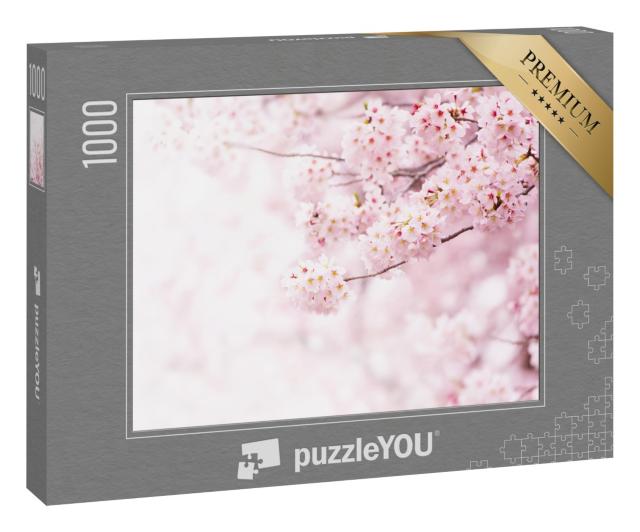 Puzzle 1000 Teile „Kirschblüte in zarter Pracht“