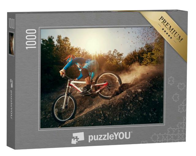 Puzzle 1000 Teile „Downhill Mountainbike“