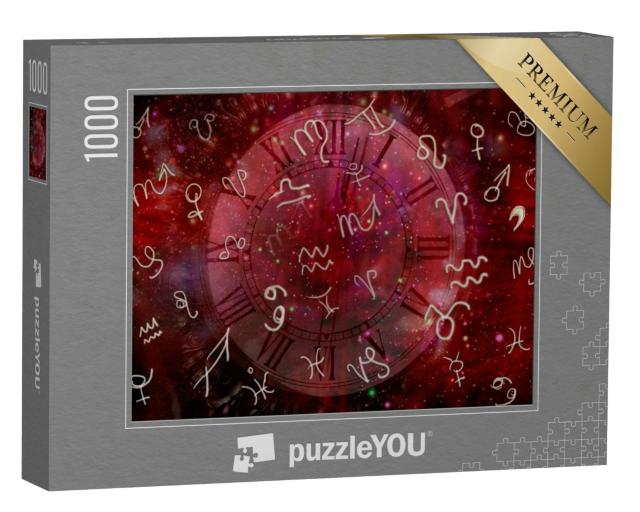 Puzzle 1000 Teile „Mystik und Tierkreiszeichen“