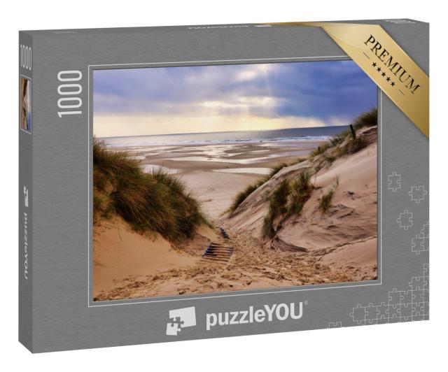Puzzle 1000 Teile „Wunderschöne Dünen am Strand von Amrum, Deutschland“