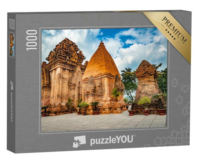 Puzzle 1000 Teile „Türme von Po Nagar bei Nha Trang in Vietnam“