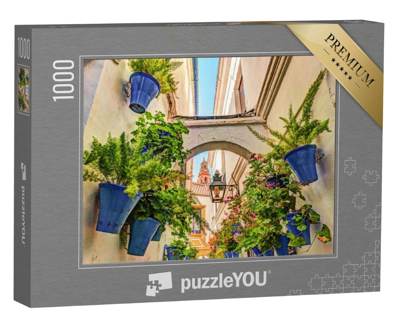 Puzzle 1000 Teile „Alte europäische Stadt, Cordoba, Spanien“