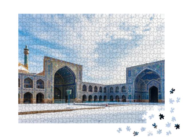 Puzzle 1000 Teile „Moschee in Isfahan am Naghsh-i Jahan-Platz“